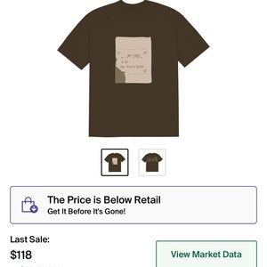 Travis Scott burger grill slip tee